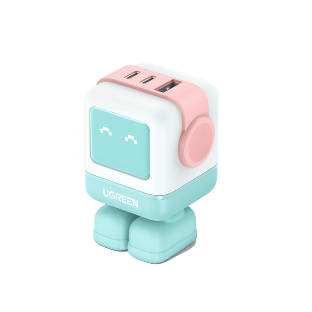 UGREEN ADAPTER CHARGER NEXODE RG 65W 3 PORT FAST CHARGER