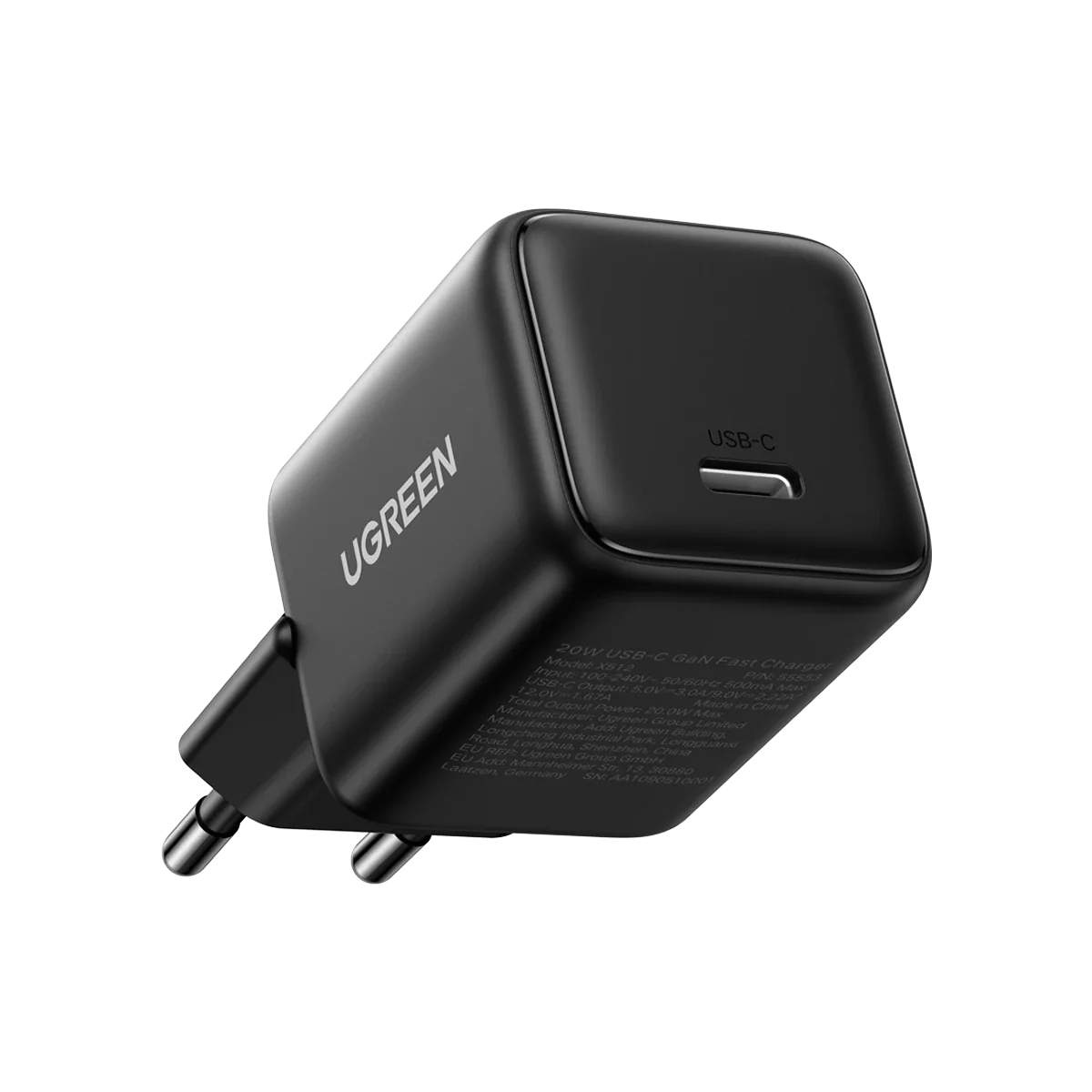 UGREEN Charger USB-C GaN Fast Charging 30W