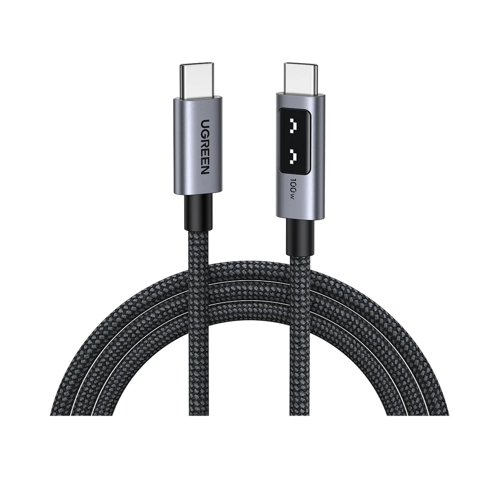 UGREEN CABLE BRAIDED UNO C TO C BLACK