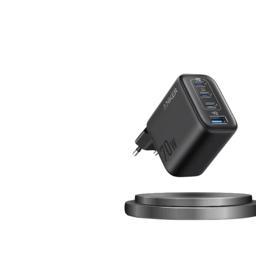 Anker Nano 70W Gan Double-Gan Portable Charger Fordable Fast Charging 3 ports