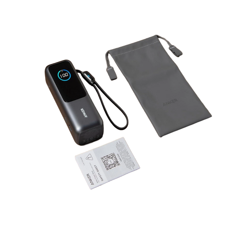 Anker Power Bank Smart Digital Display Touch 25.000mAh Triple 100W USB-C ports 165W GaN Fast Charging