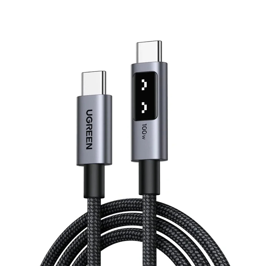 UGREEN CABLE BRAIDED UNO C TO C BLACK