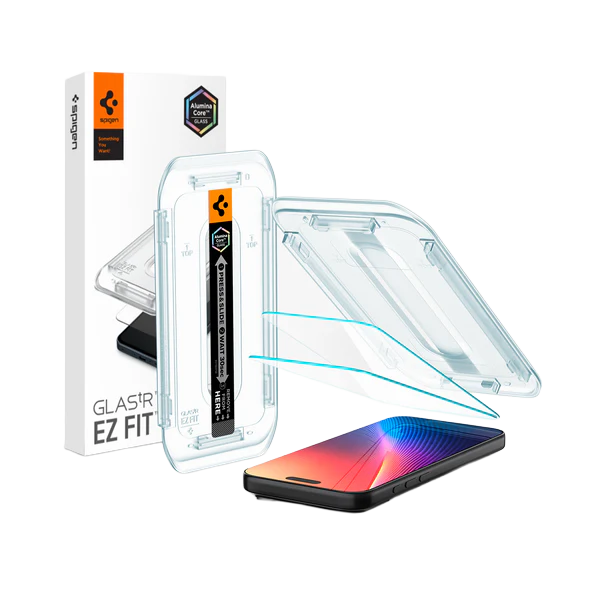 SPIGEN TEMPERED GLASS IPHONE 15 16 17 PRO MAX PLUS AIR E EZ FIT CLEAR PRIVACY SPY