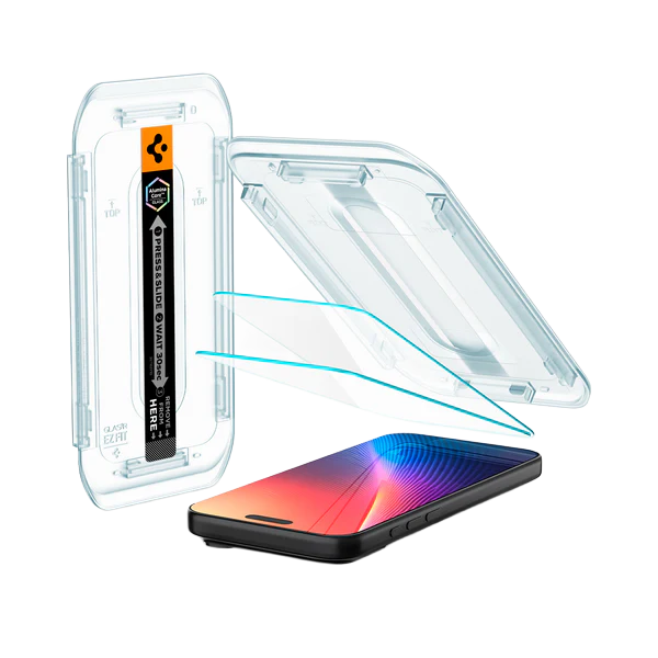 SPIGEN TEMPERED GLASS IPHONE 15 16 17 PRO MAX PLUS AIR E EZ FIT CLEAR PRIVACY SPY