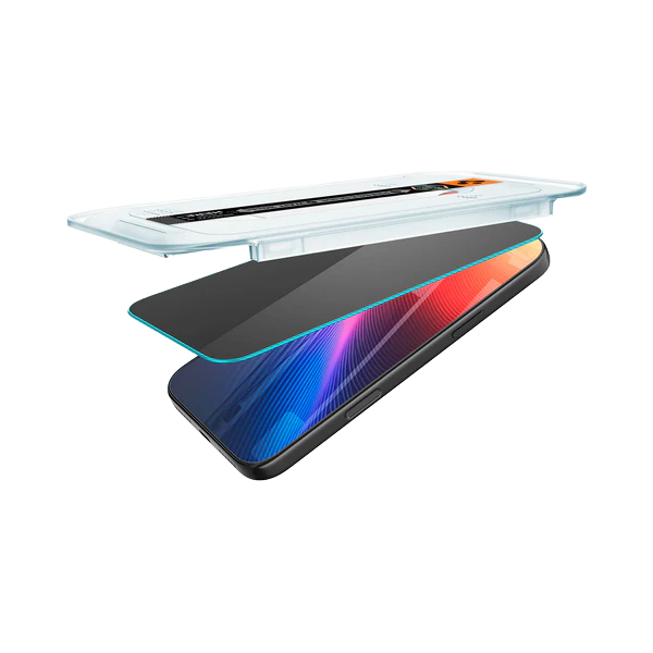SPIGEN TEMPERED GLASS IPHONE 15 16 17 PRO MAX PLUS AIR E EZ FIT CLEAR PRIVACY SPY
