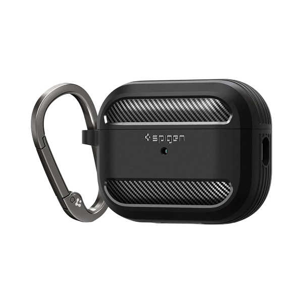 SPIGEN CASE AIRPODS PRO GEN 2 3 4 RUGGED ARMOR BLACK