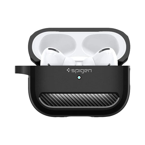 SPIGEN CASE AIRPODS PRO GEN 2 3 4 RUGGED ARMOR BLACK