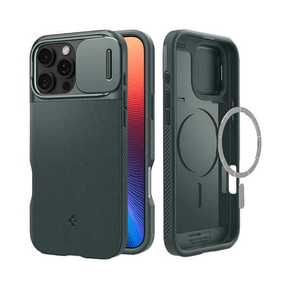 SPIGEN CASE IPHONE 15 16 PRO MAX PLUS  OPTIC ARMOR