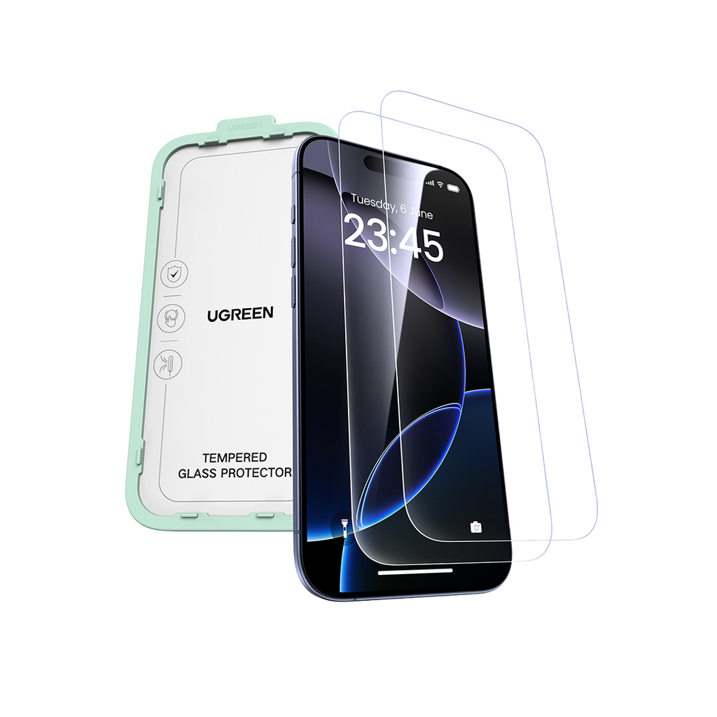 UGREEN TEMPERED GLASS IPHONE 15 16 PLUS PRO PROMAX